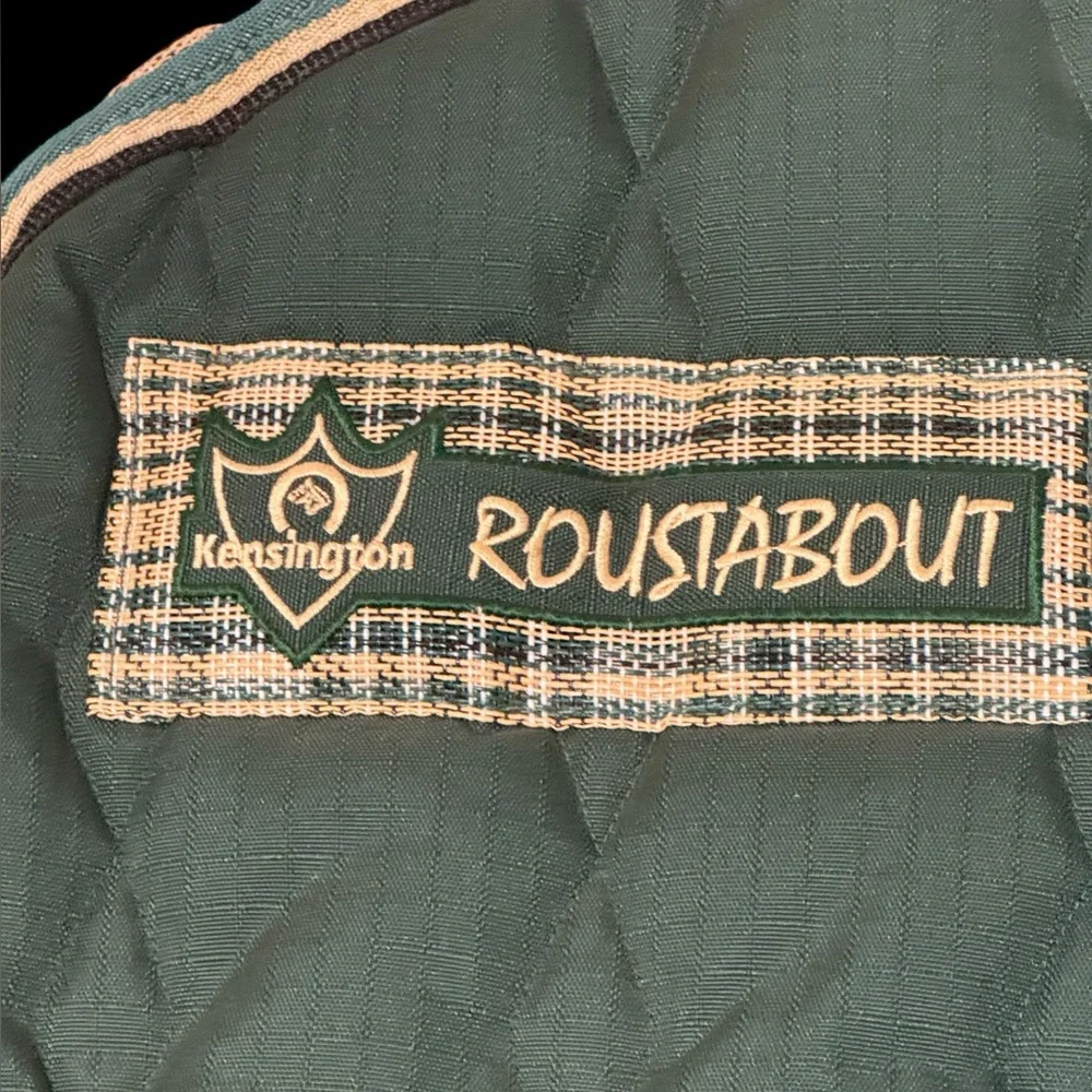 Kensington Roustabout Equestrian Quilted/Padded Garment Bag with Wooden Hanger